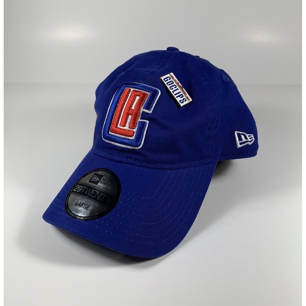 NEW ERA Los Angeles Clippers NBA Draft Series 29TWENTY Blue Hat & Pin Sz L *NEW*